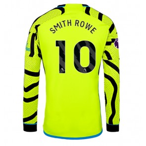Arsenal Emile Smith Rowe #10 Replica Away Stadium Shirt 2023-24 Long Sleeve